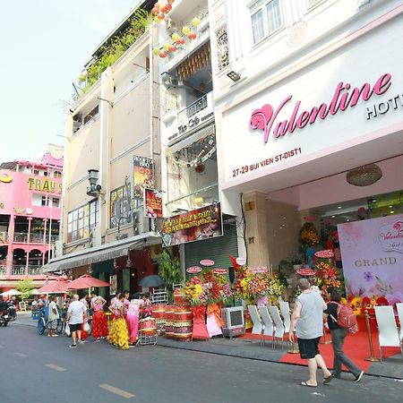 הו צ'י מין סיטי Valentine Hotel Saigon - Bui Vien Street מראה חיצוני תמונה