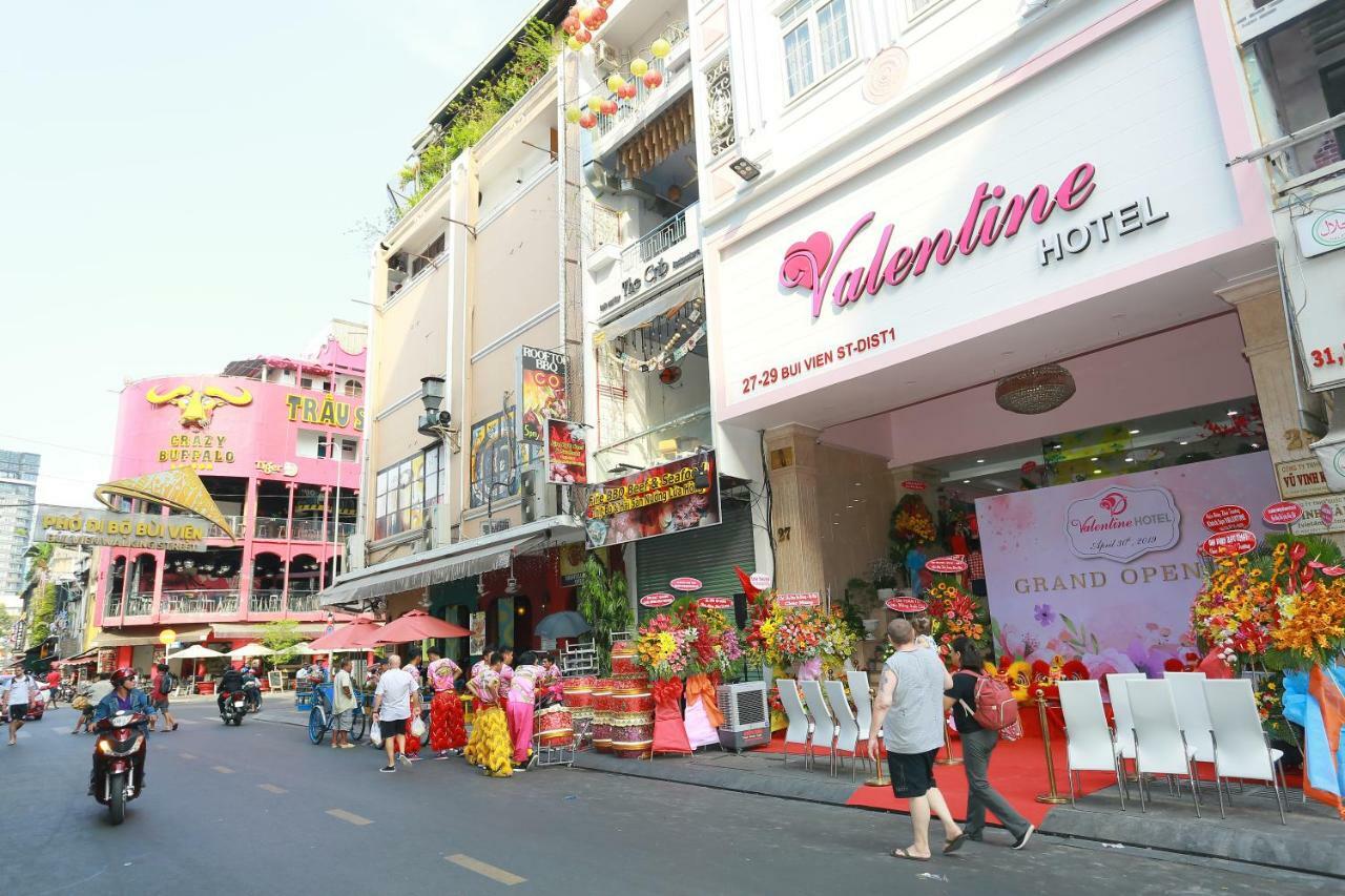 הו צ'י מין סיטי Valentine Hotel Saigon - Bui Vien Street מראה חיצוני תמונה