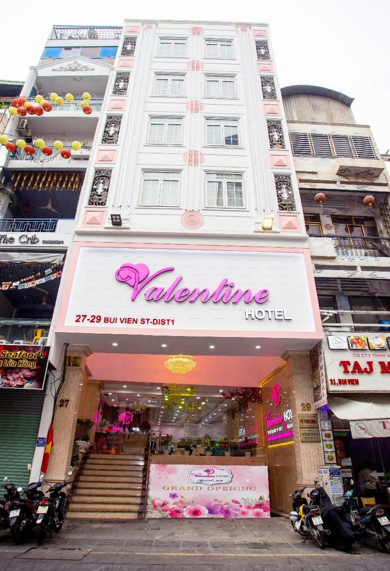 הו צ'י מין סיטי Valentine Hotel Saigon - Bui Vien Street מראה חיצוני תמונה